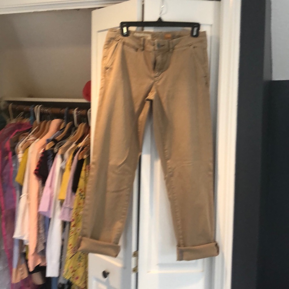 Anthro pants, relaxed fit